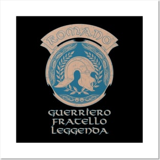 Romano Guerriero Fratello Leggenda Posters and Art